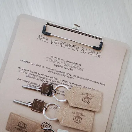 Prázdninový dům Strandhaus Suedwesthoern